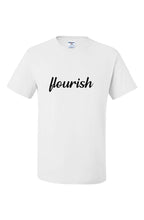 Load image into Gallery viewer, flourish tee -white