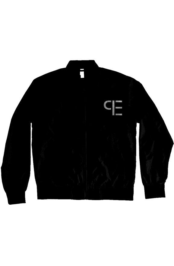 positive energy logo bomber jacket
