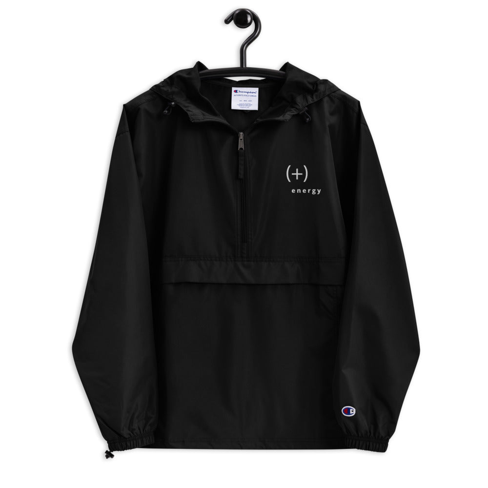 positive energy windbreaker embroidered - champion